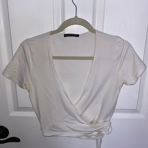 Brandy Melville White Rae Top